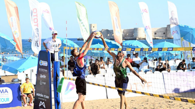 Mersin'de 4. Bioderma Pro Beach Tour Sona Erdi - Adana Mersin