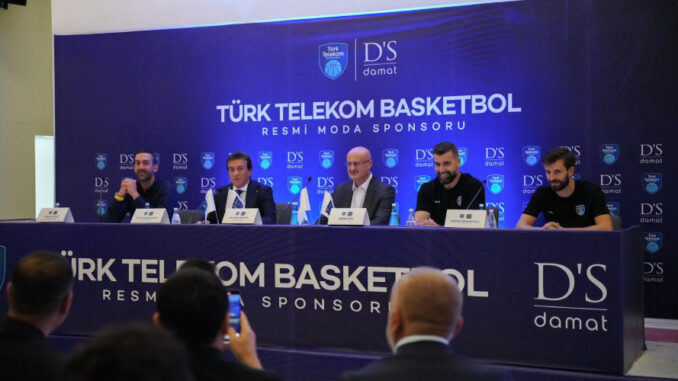 Türk Telekom Basketbol’un Yeni Moda Sponsoru D’S damat - Adana Mersin