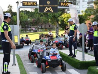 Mersin’de Çocuklara Yönelik Uygulamalı Trafik Eğitimi - Adana Mersin